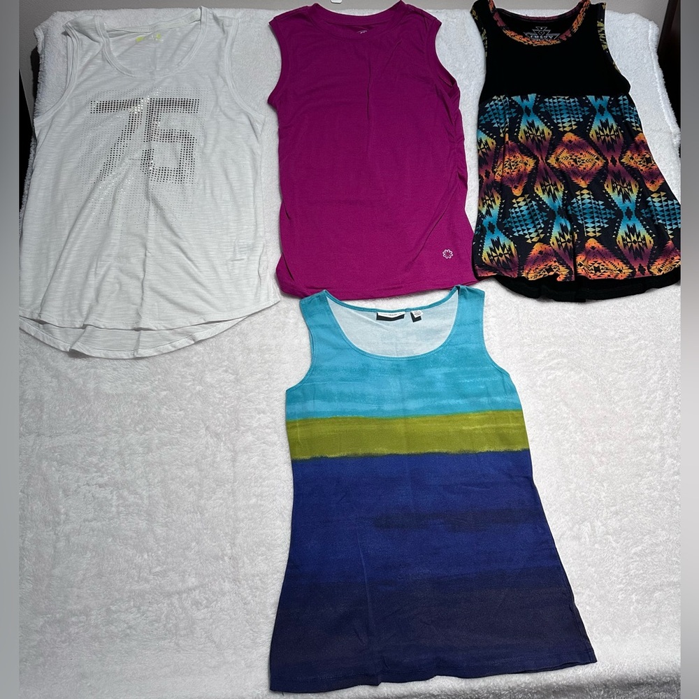 Mixed Brand Tank Top Bundle Size XXS - S Xersion, Susan Graver, Pro Player Crazy